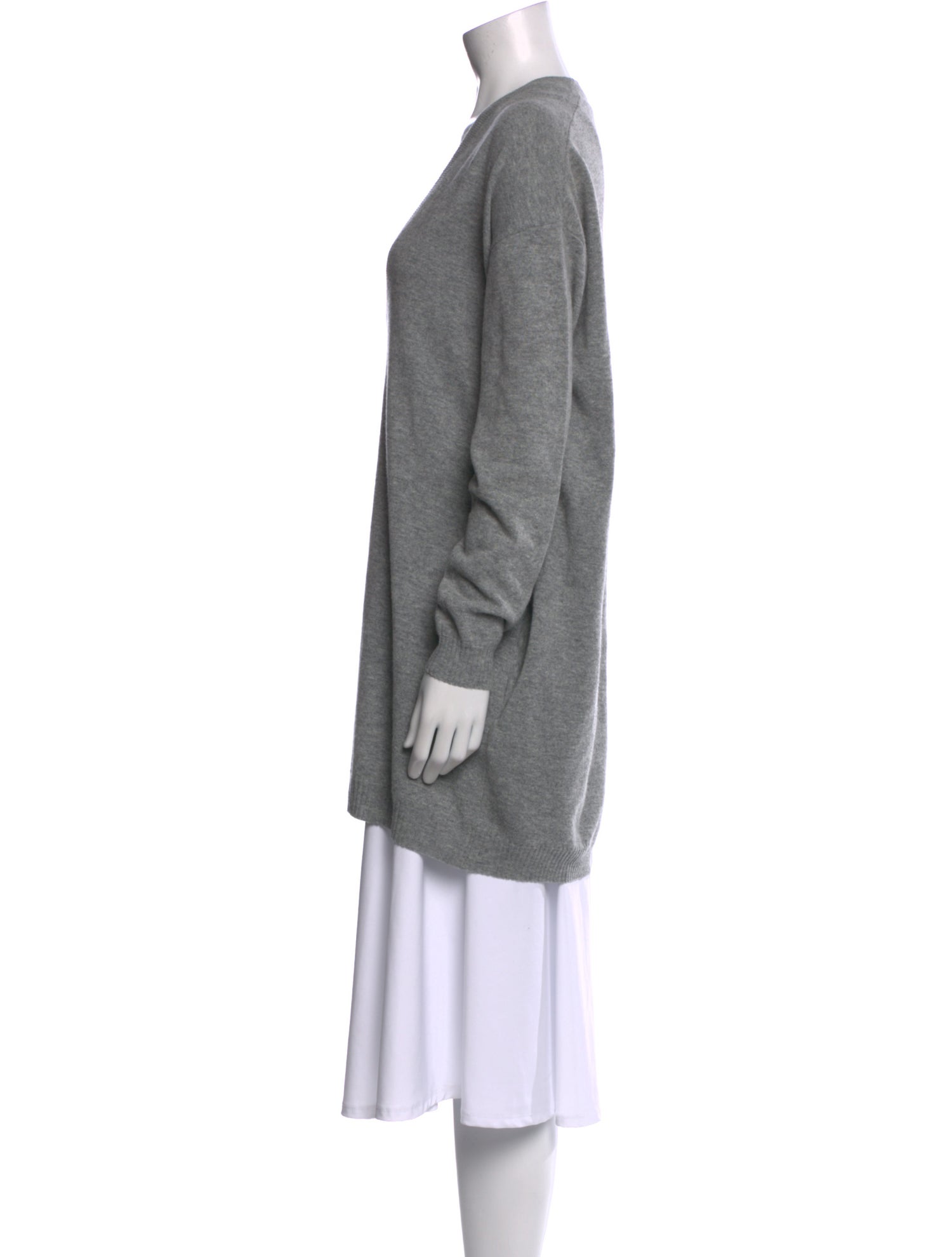 The Row Merino Wool V-Neck Sweater