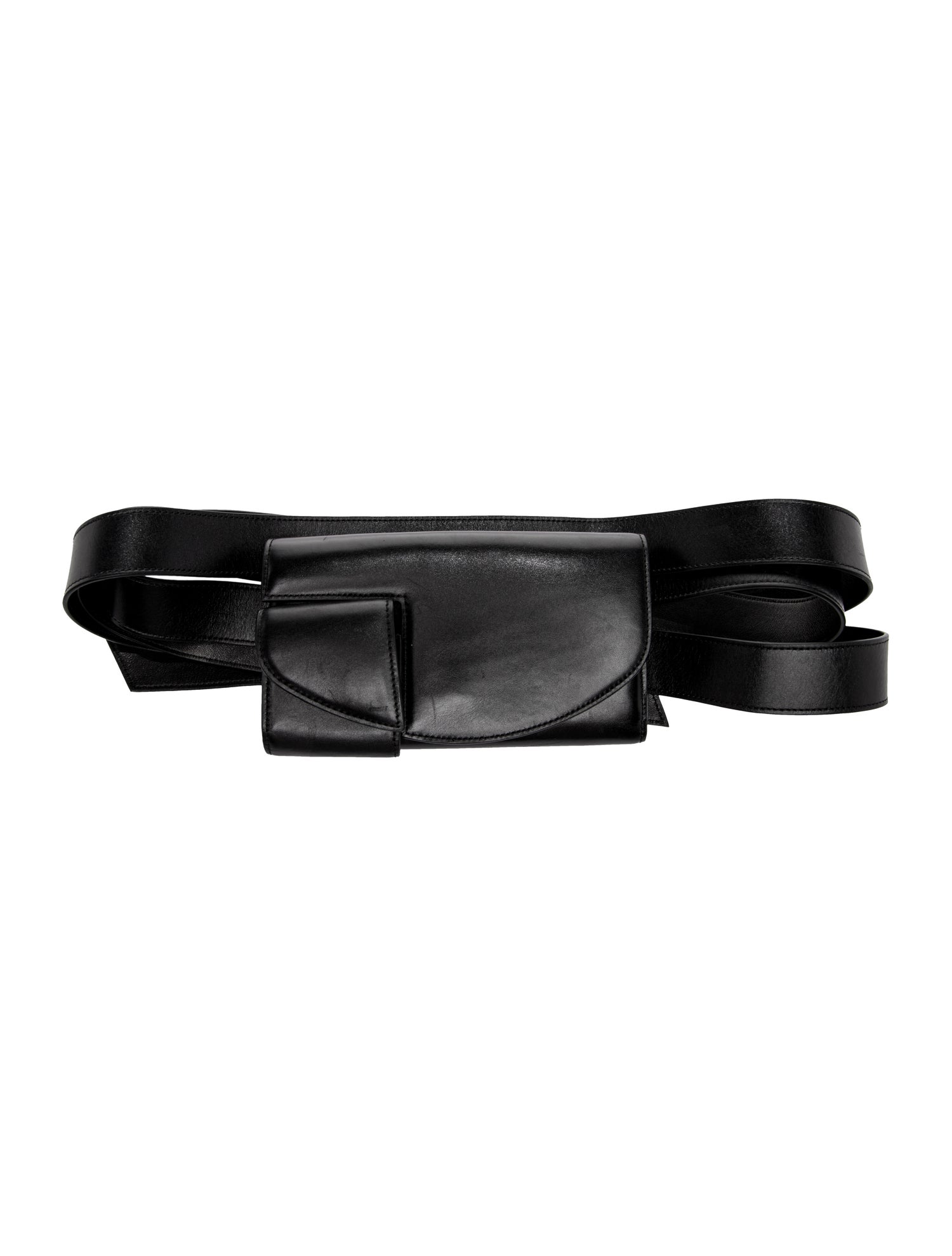 The Row Leather Horizontal Belt Bag