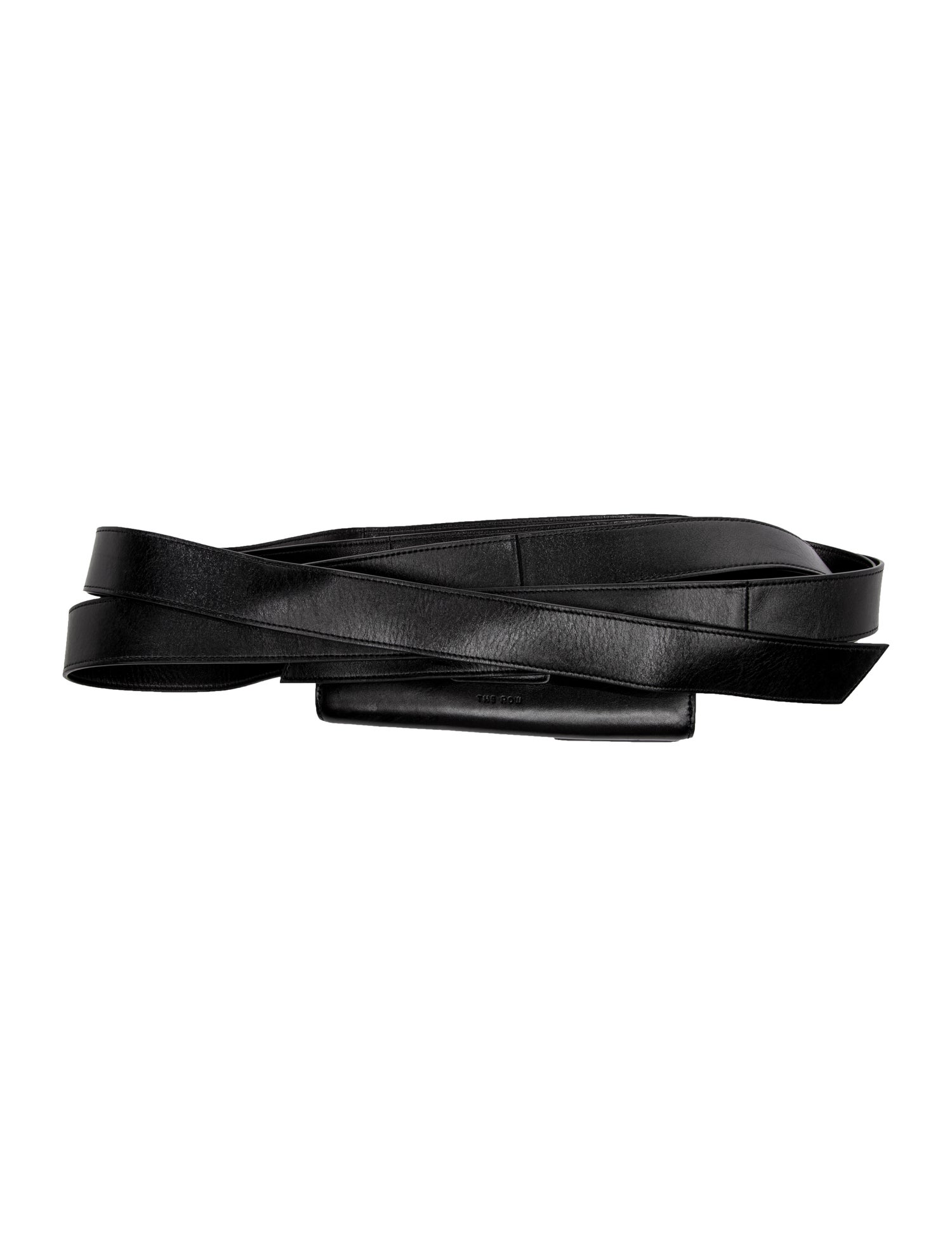 The Row Leather Horizontal Belt Bag