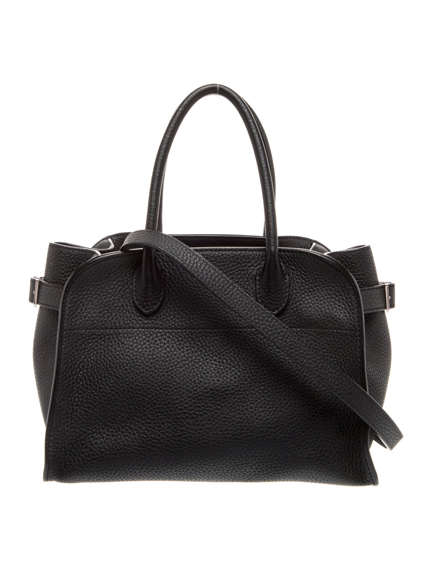The Row Leather Soft Margaux 10 Tote