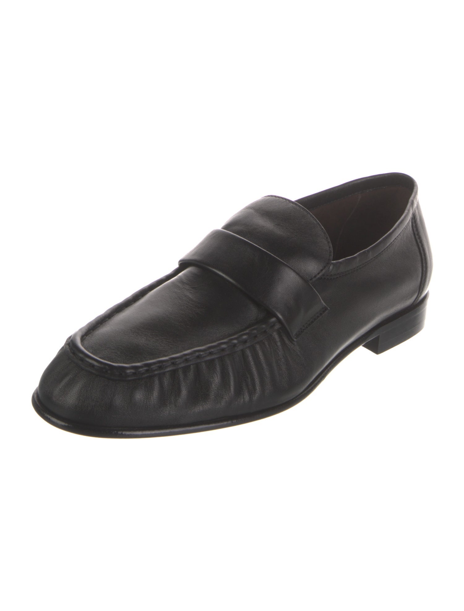 The Row Leather Loafers