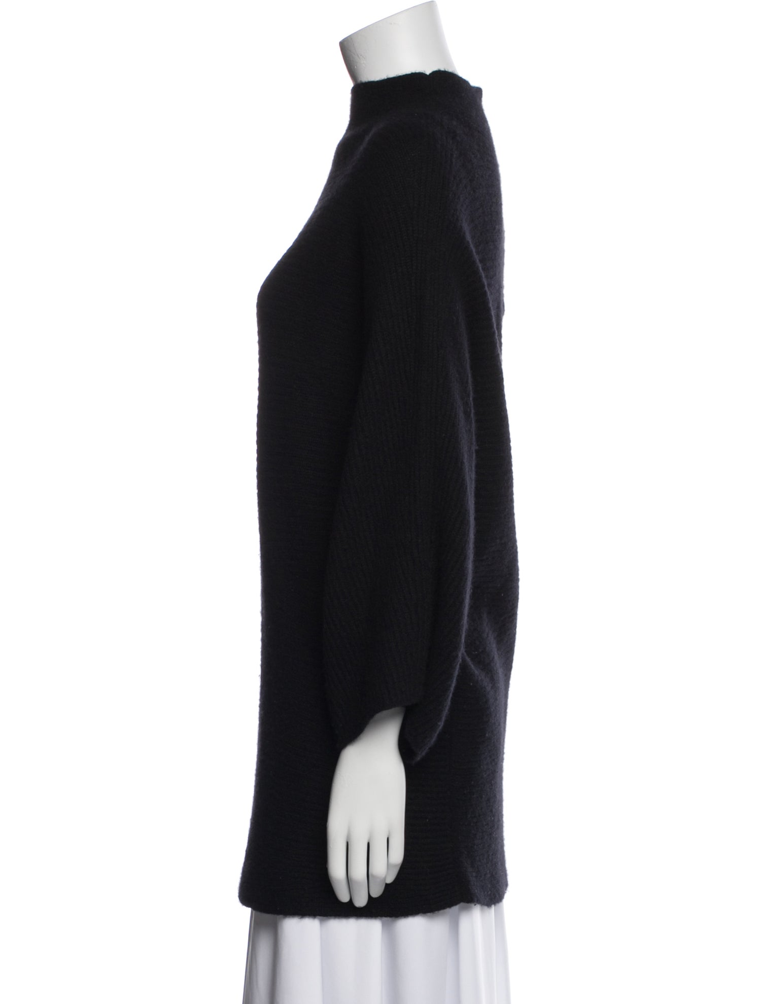 The Row Cashmere Mock Neck Sweater