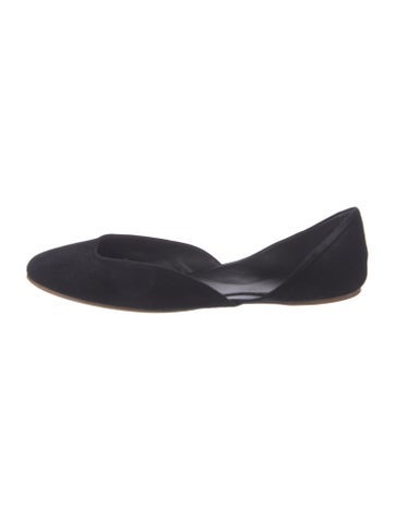The Row Flats Suede D'Orsay IT 39 | 9