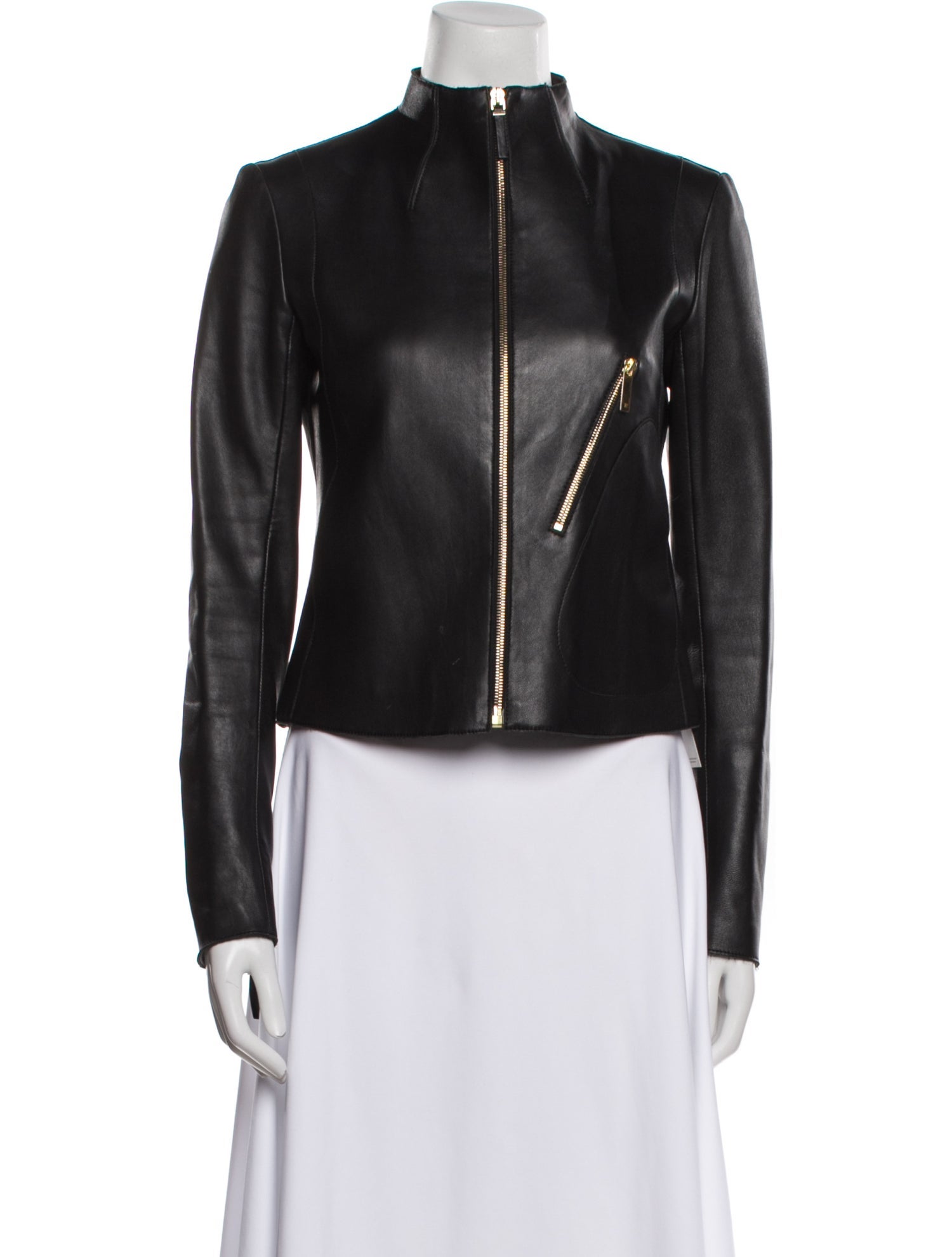 The Row Lambskin Biker Jacket
