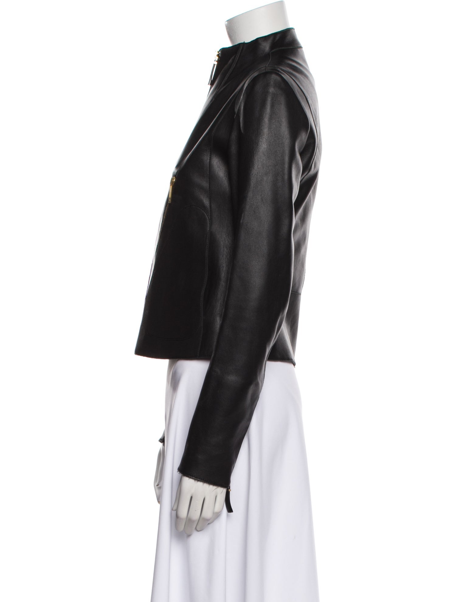 The Row Lambskin Biker Jacket