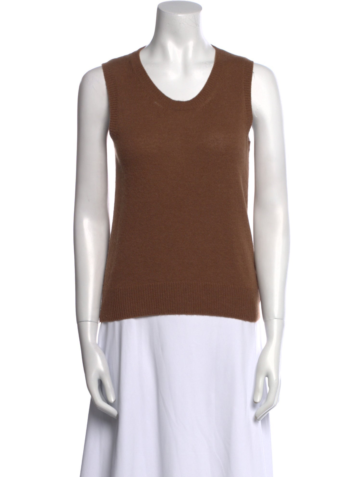 The Row Cashmere Scoop Neck Sweater