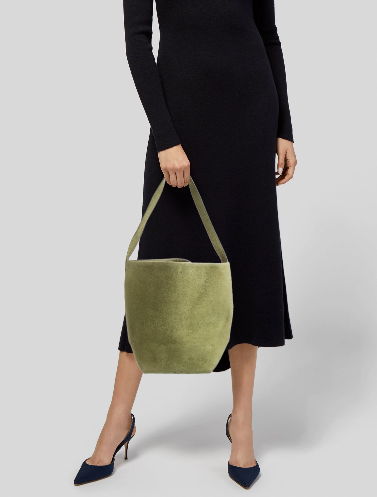 The Row Suede N/S Park Tote Medium