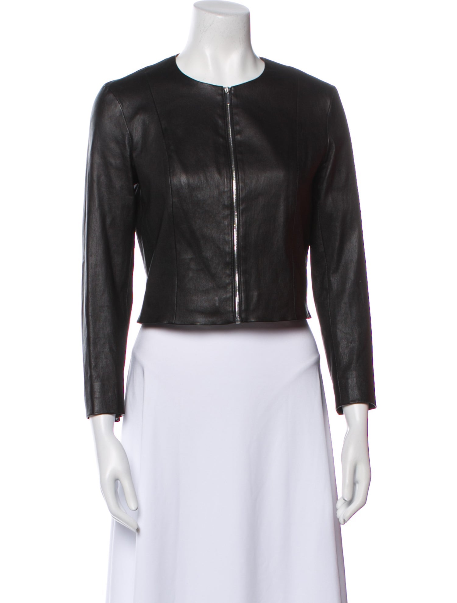 The Row Stanta Leather Biker Jacket