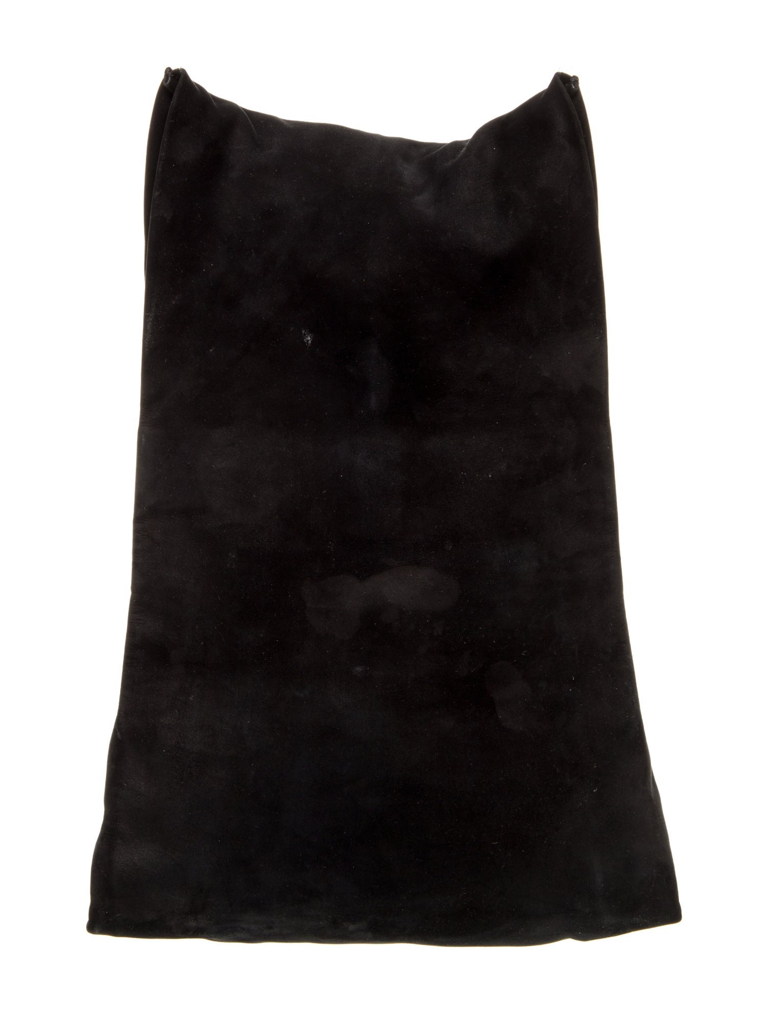 The Row Velvet Top Handle Bag