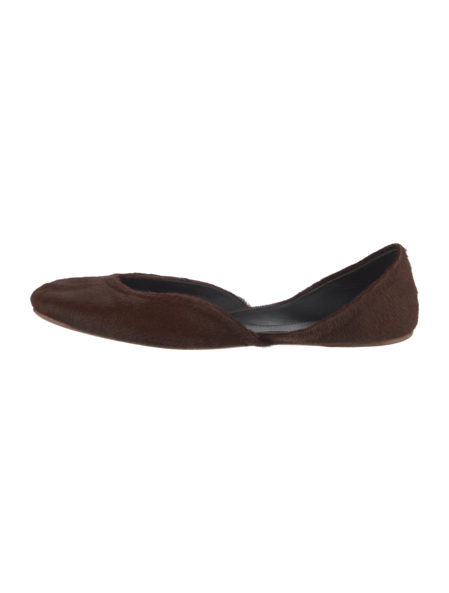 The Row Gemma Ponyhair D'Orsay Flats