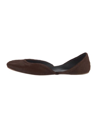 The Row Gemma Ponyhair D'Orsay Flats