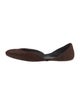 The Row Gemma Ponyhair D'Orsay Flats