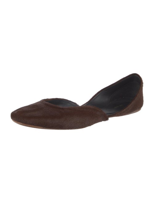 The Row Gemma Ponyhair D'Orsay Flats
