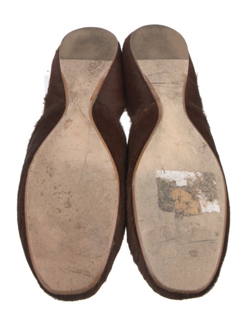 The Row Gemma Ponyhair D'Orsay Flats