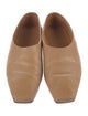 The Row Leather Ballet Flats