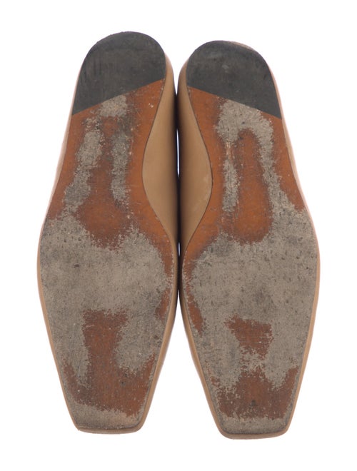 The Row Leather Ballet Flats