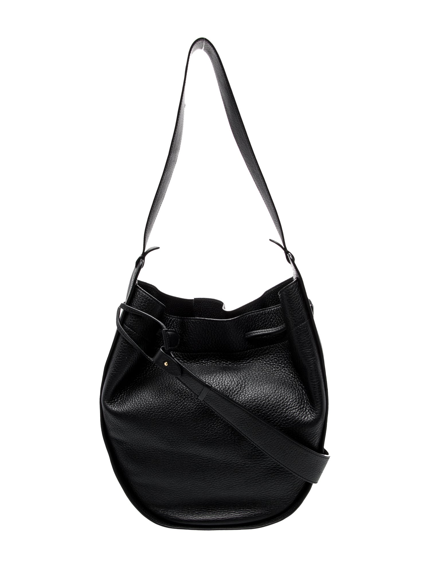 The Row Leather Drawstring XL
