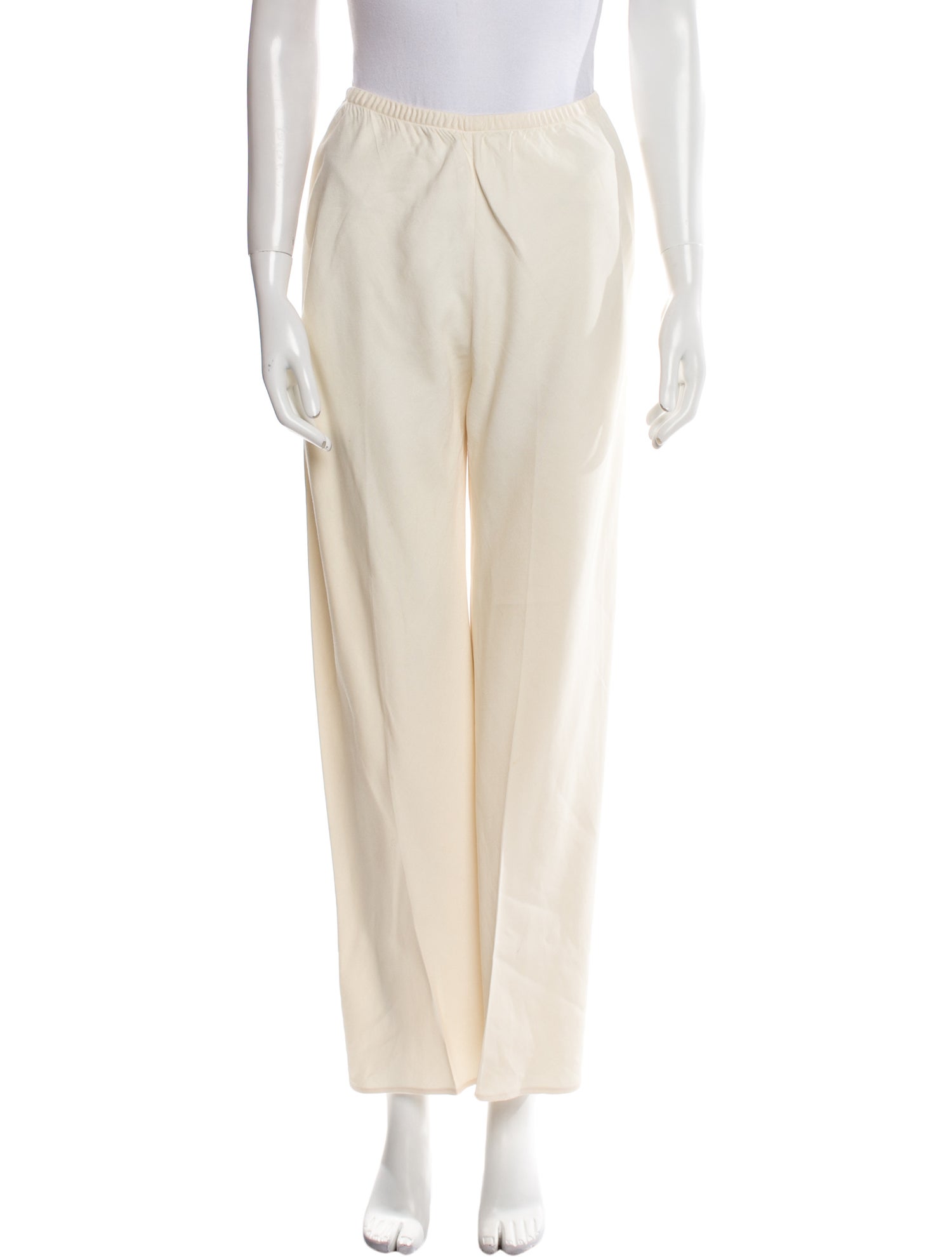 The Row Silk Wide Leg Pants