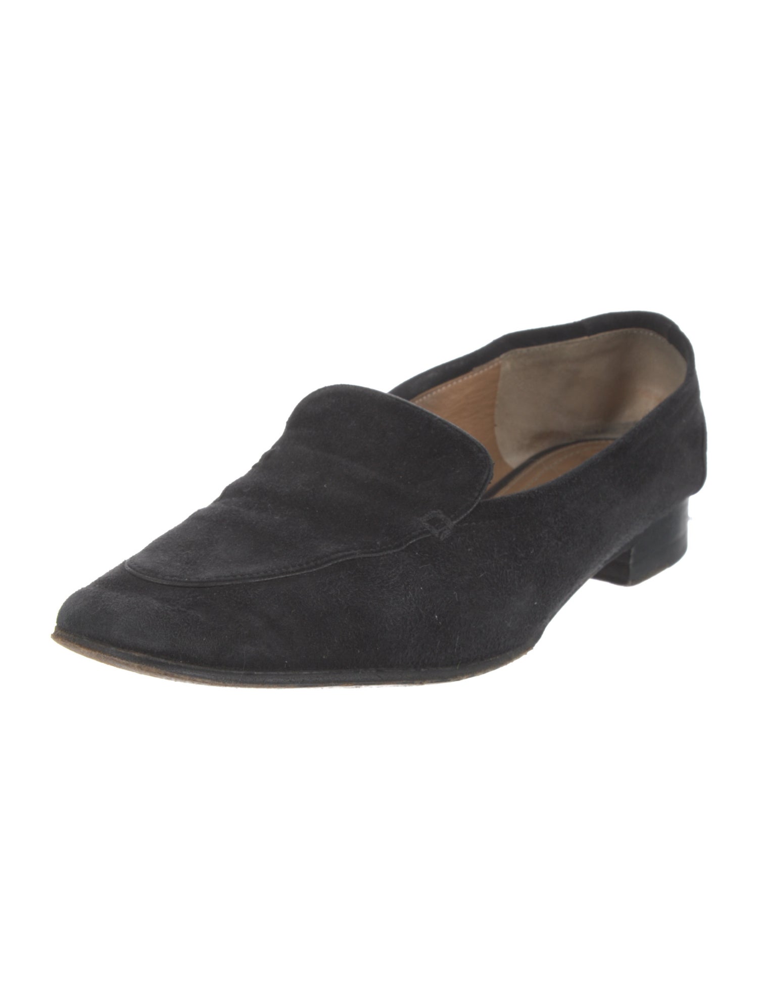 The Row Adam Suede Loafers