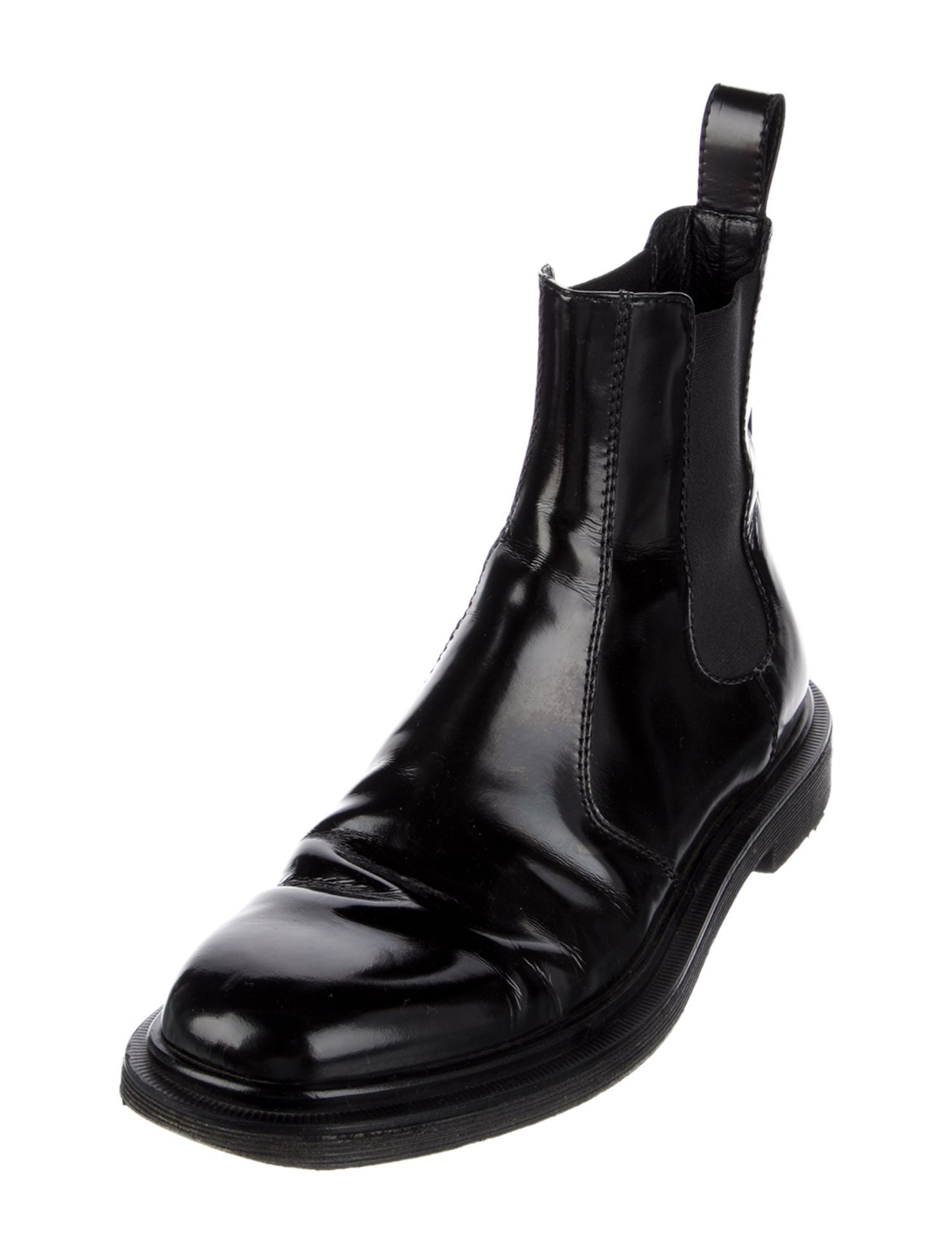 The Row Leather Chelsea Boots