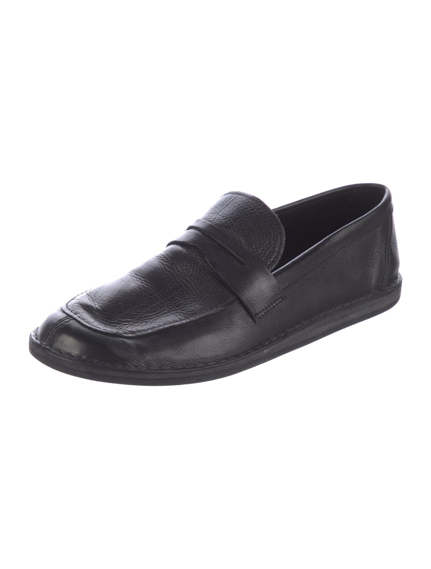 The Row Leather Loafers
