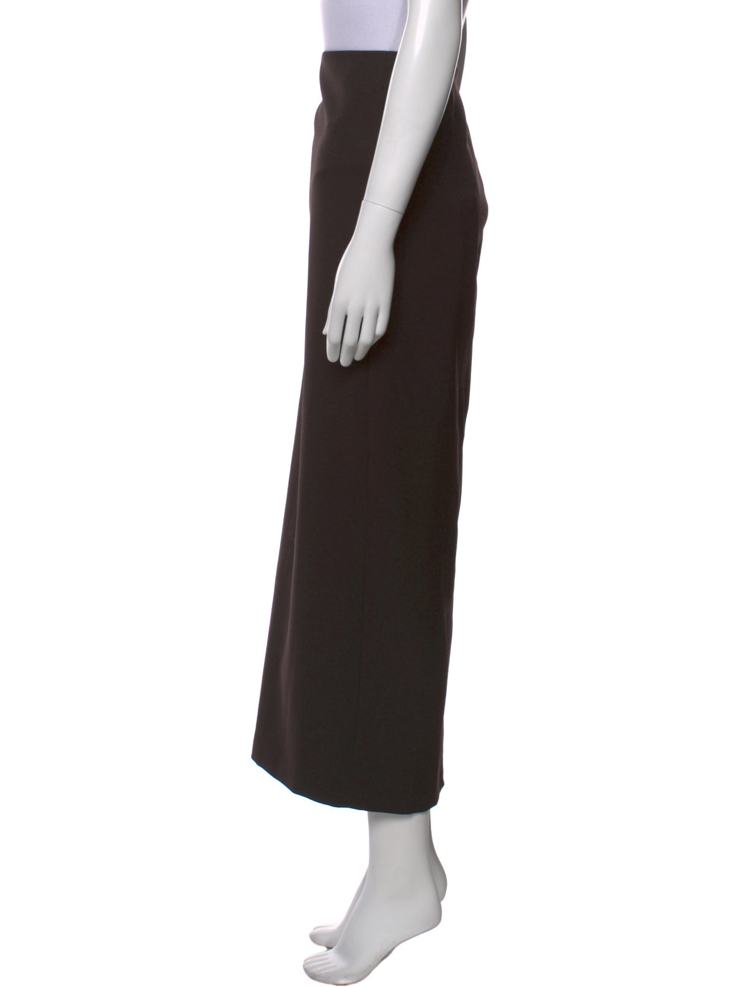 The Row Wool Midi Length Skirt