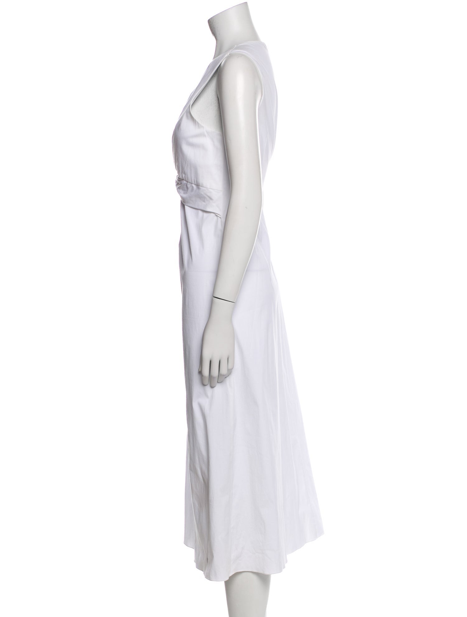 The Row V-Neck Midi Length Dress w/ Tags