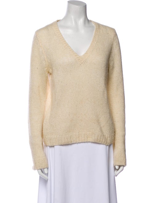 The Row Cashmere V-Neck Sweater