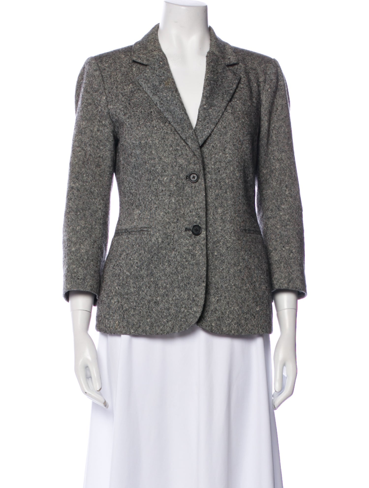 The Row Cashmere Printed Blazer