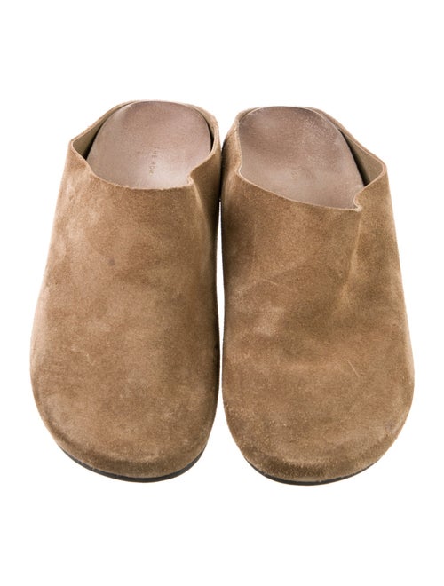 The Row Hugo Suede Mules