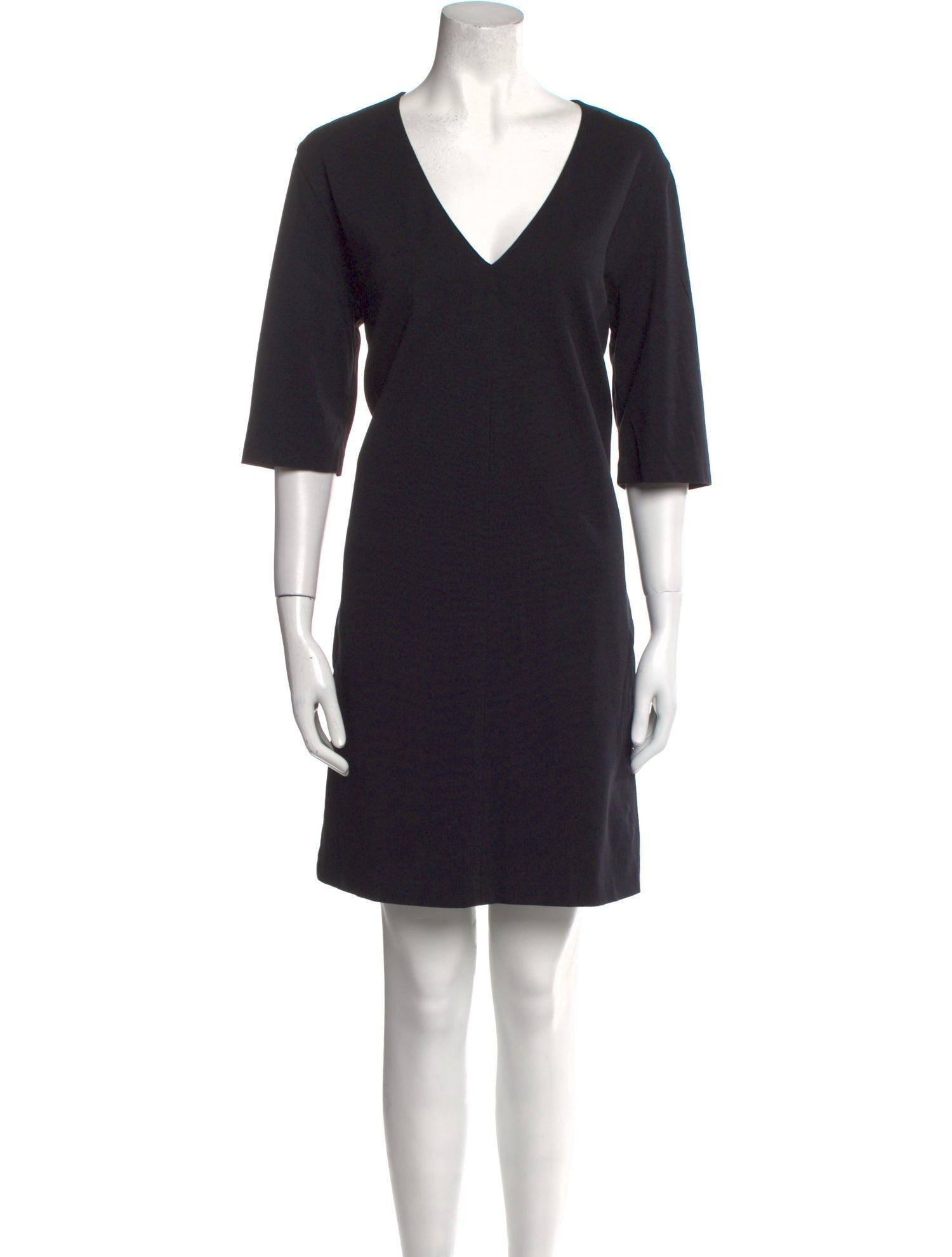 The Row V-Neck Mini Dress