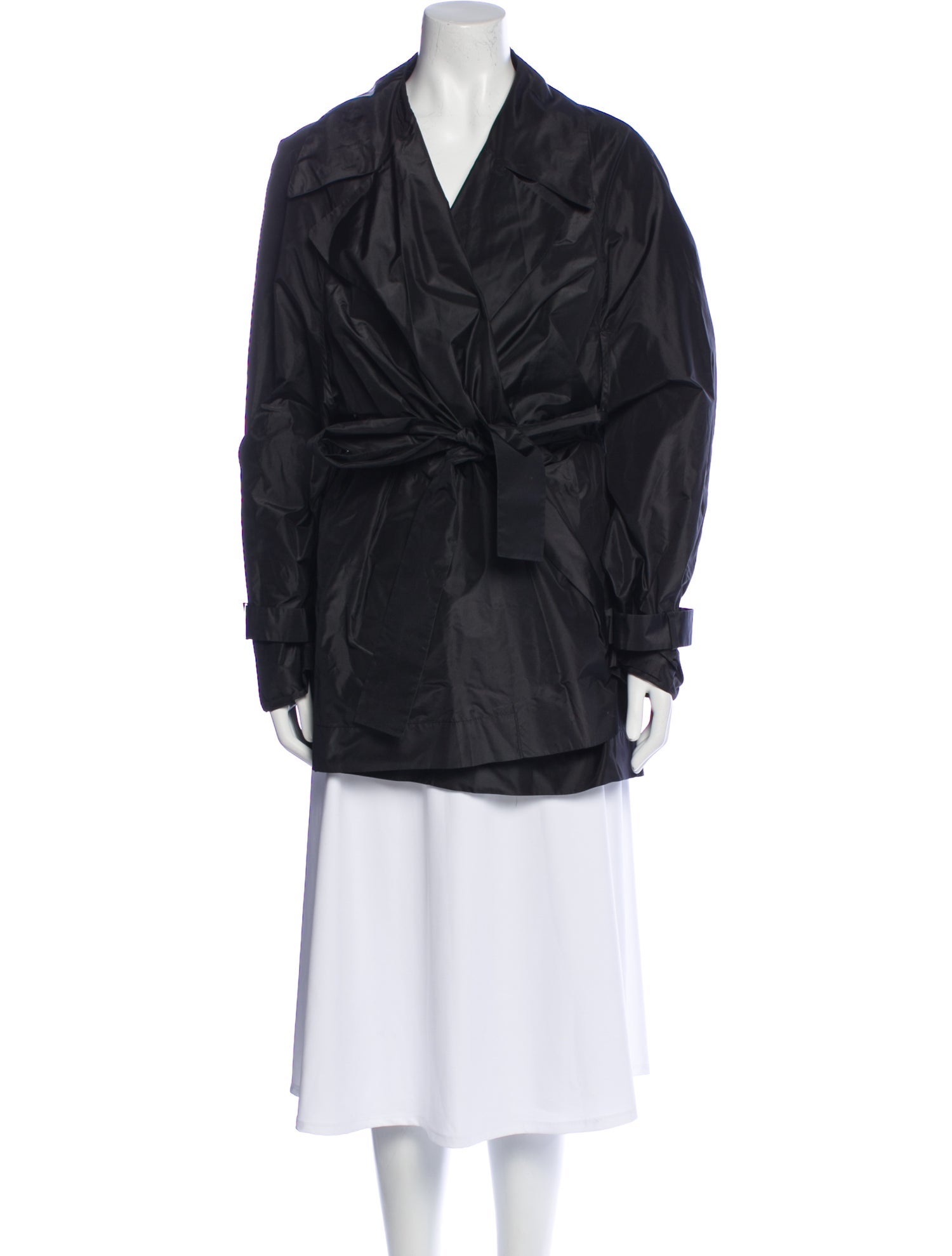 The Row Silk Trench Coat