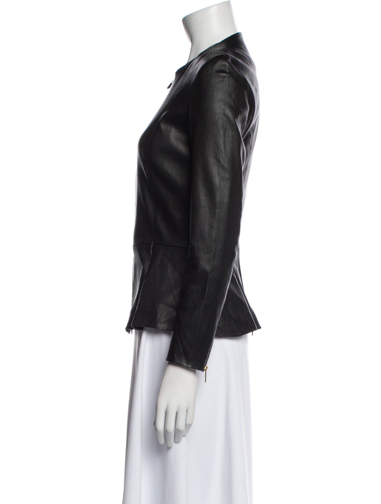 The Row Lambskin Biker Jacket