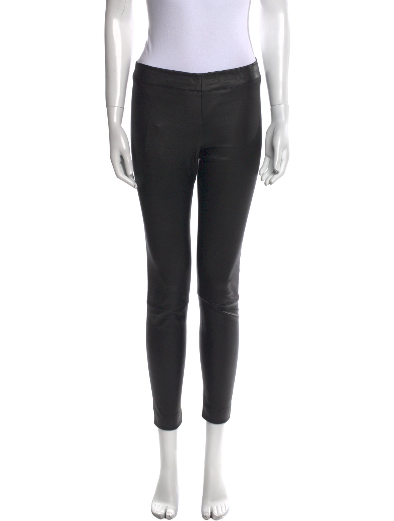 The Row Lambskin Skinny Leg Pants