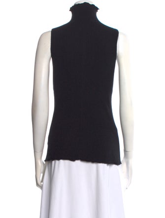 The Row Virgin Wool Turtleneck Top