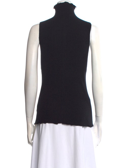 The Row Virgin Wool Turtleneck Top