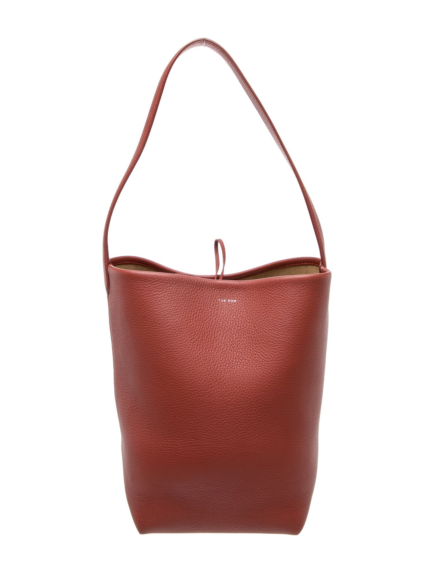 The Row Leather N/S Park Tote Medium