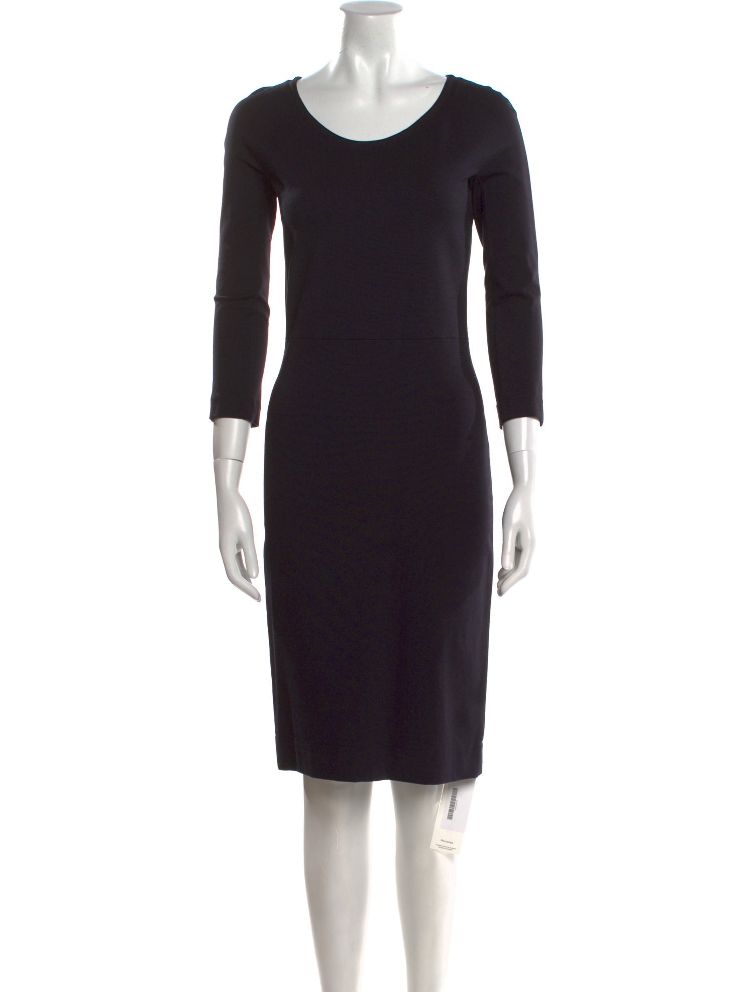 The Row Scoop Neck Knee-Length Dress