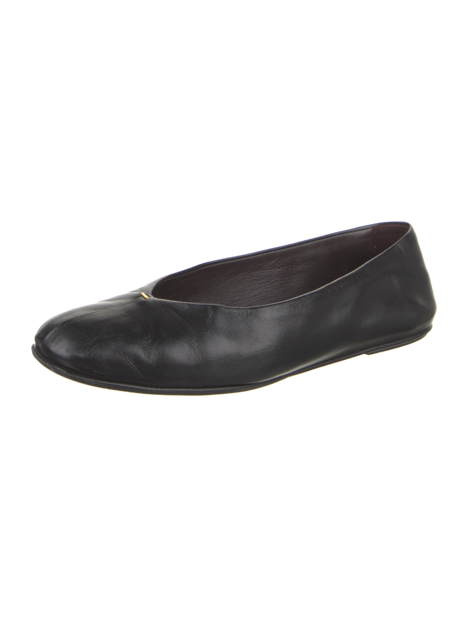 The Row Leather Flats