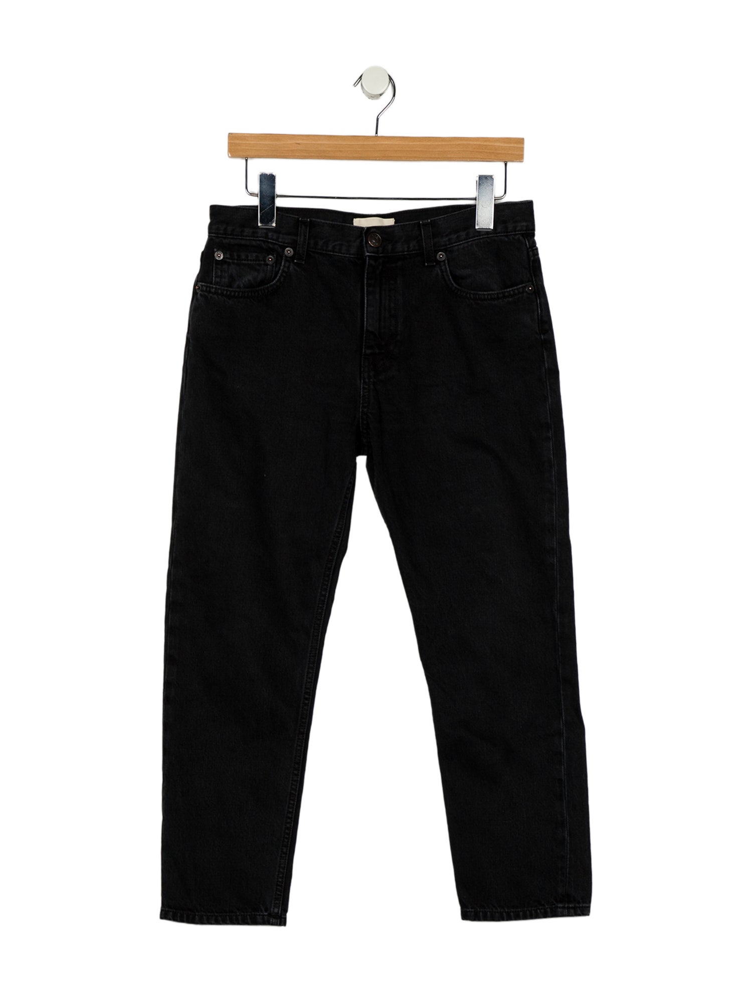 The Row Mid-Rise Straight Leg Jeans