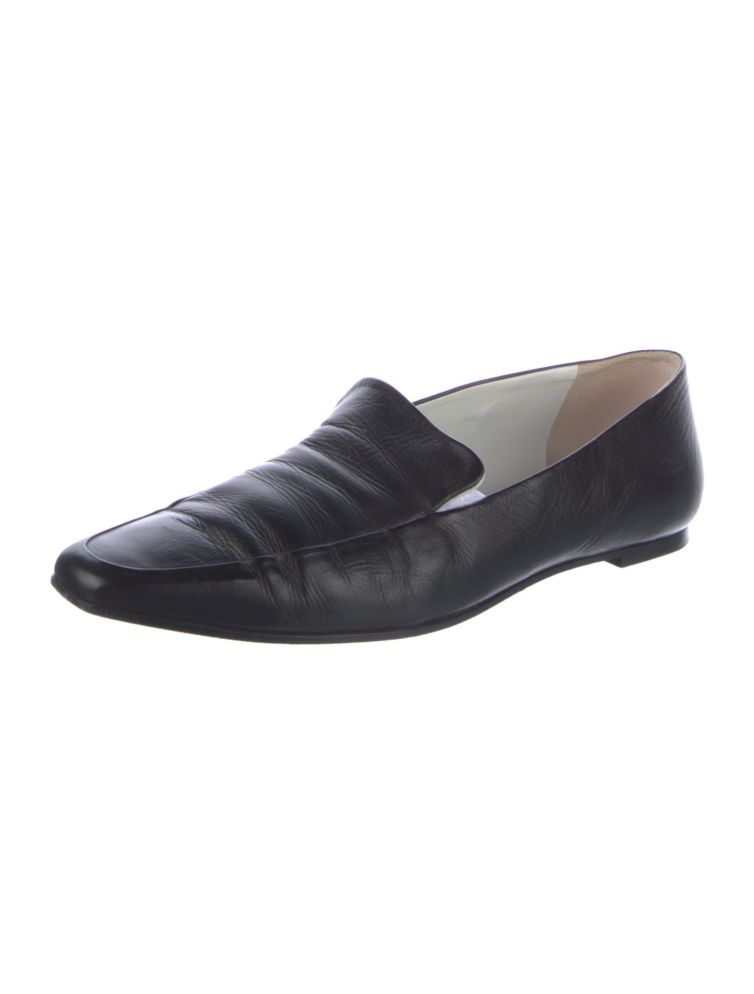 The Row Leather Loafers