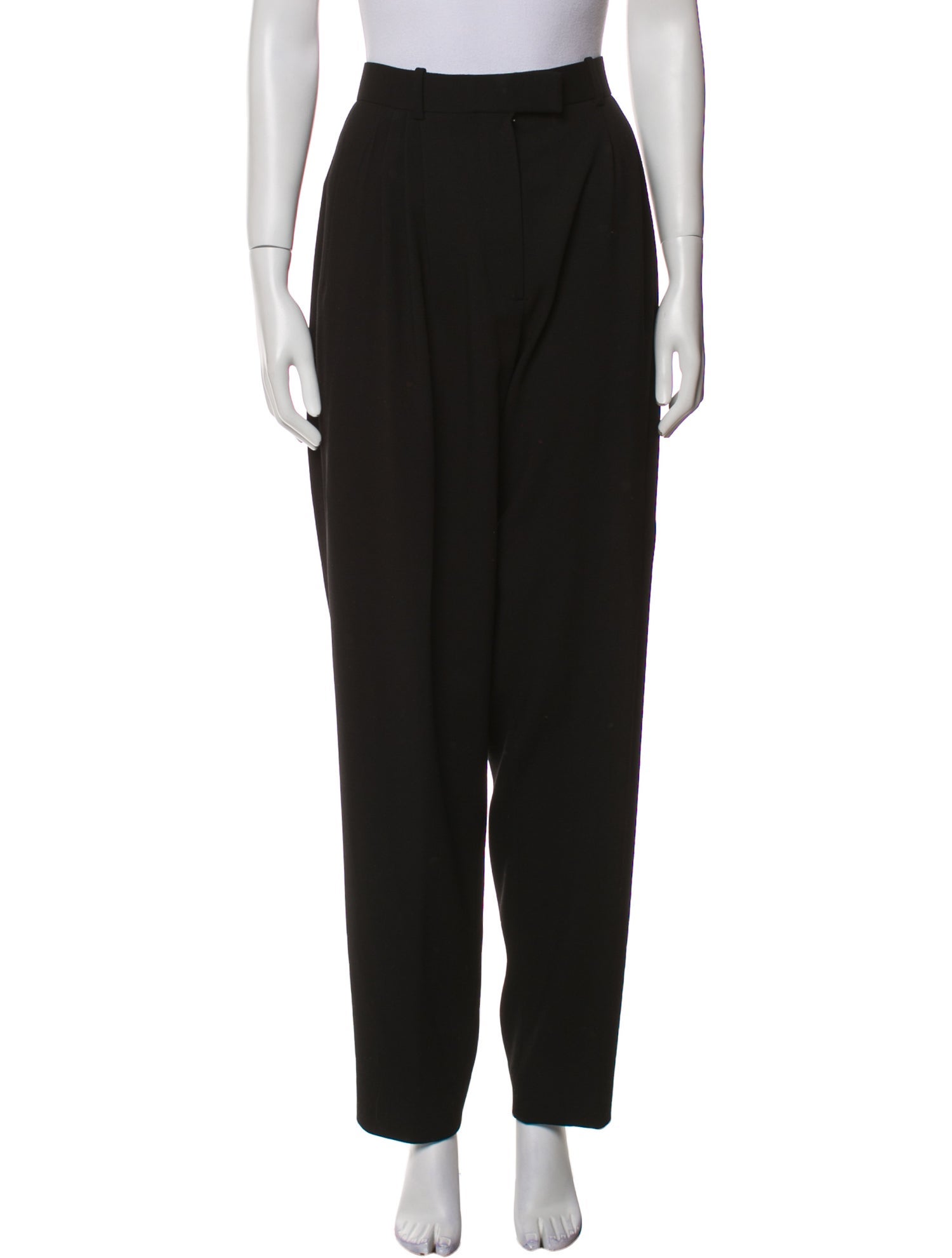 The Row Virgin Wool Straight Leg Pants