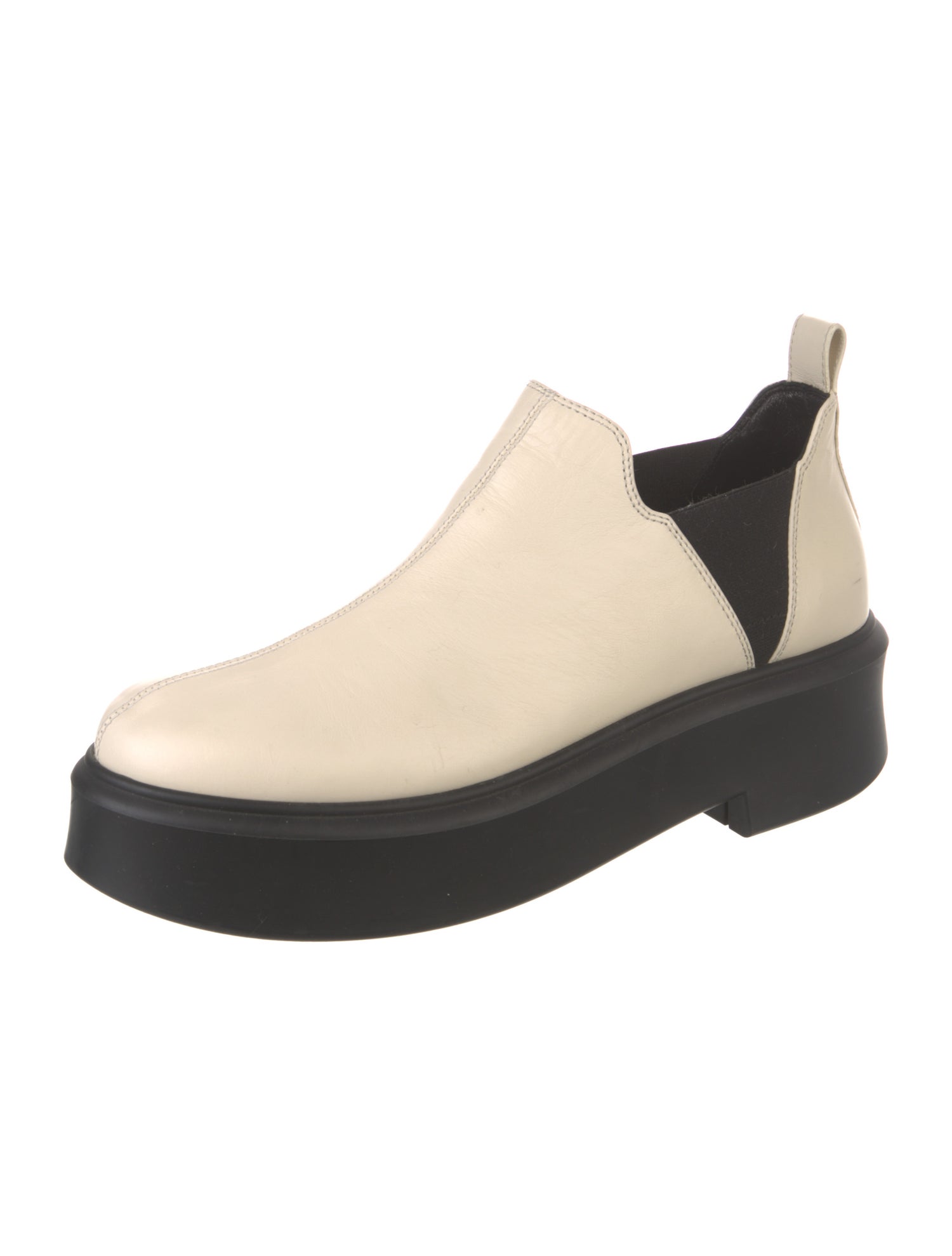 The Row Robin Leather Chelsea Boots