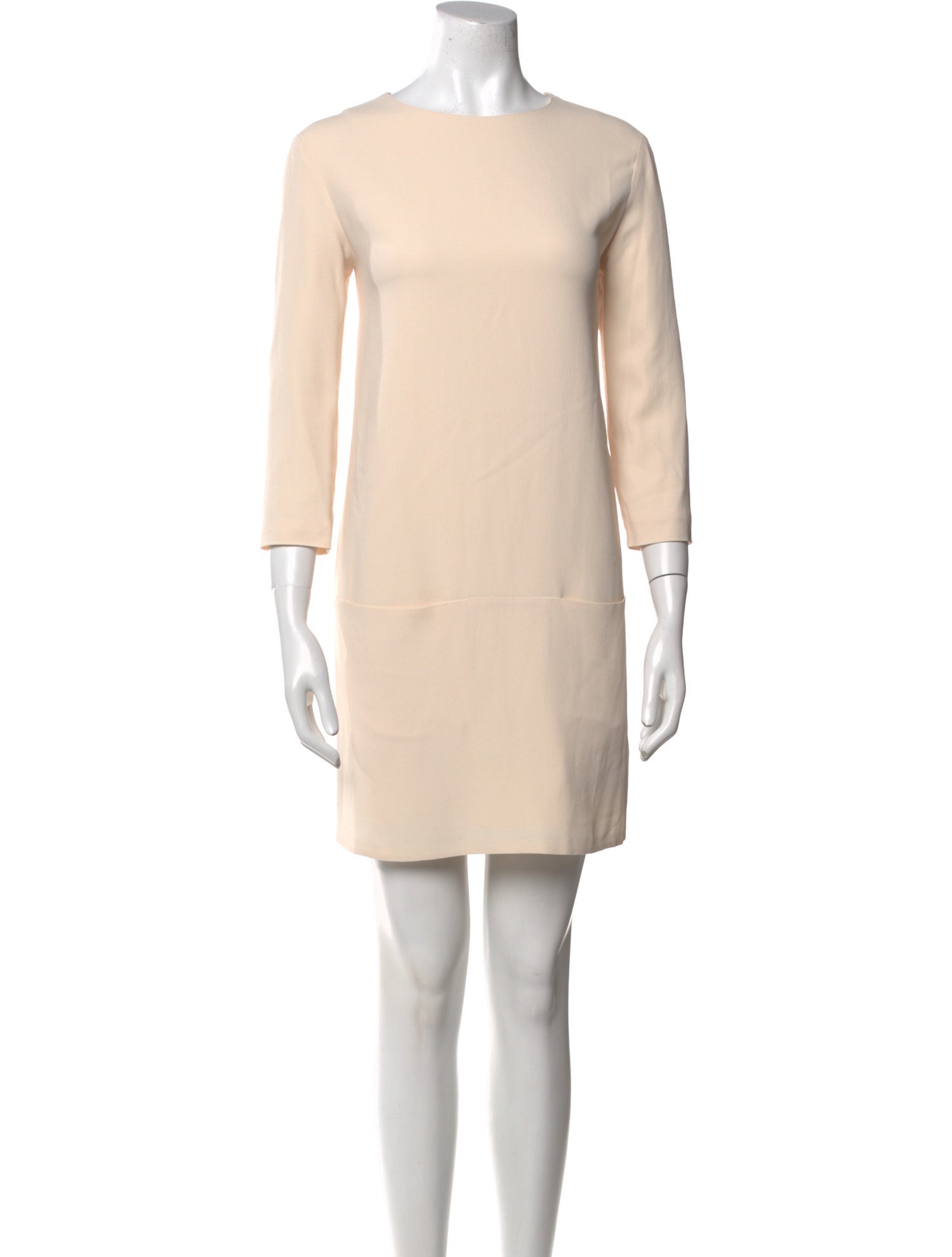 The Row Bateau Neckline Mini Dress