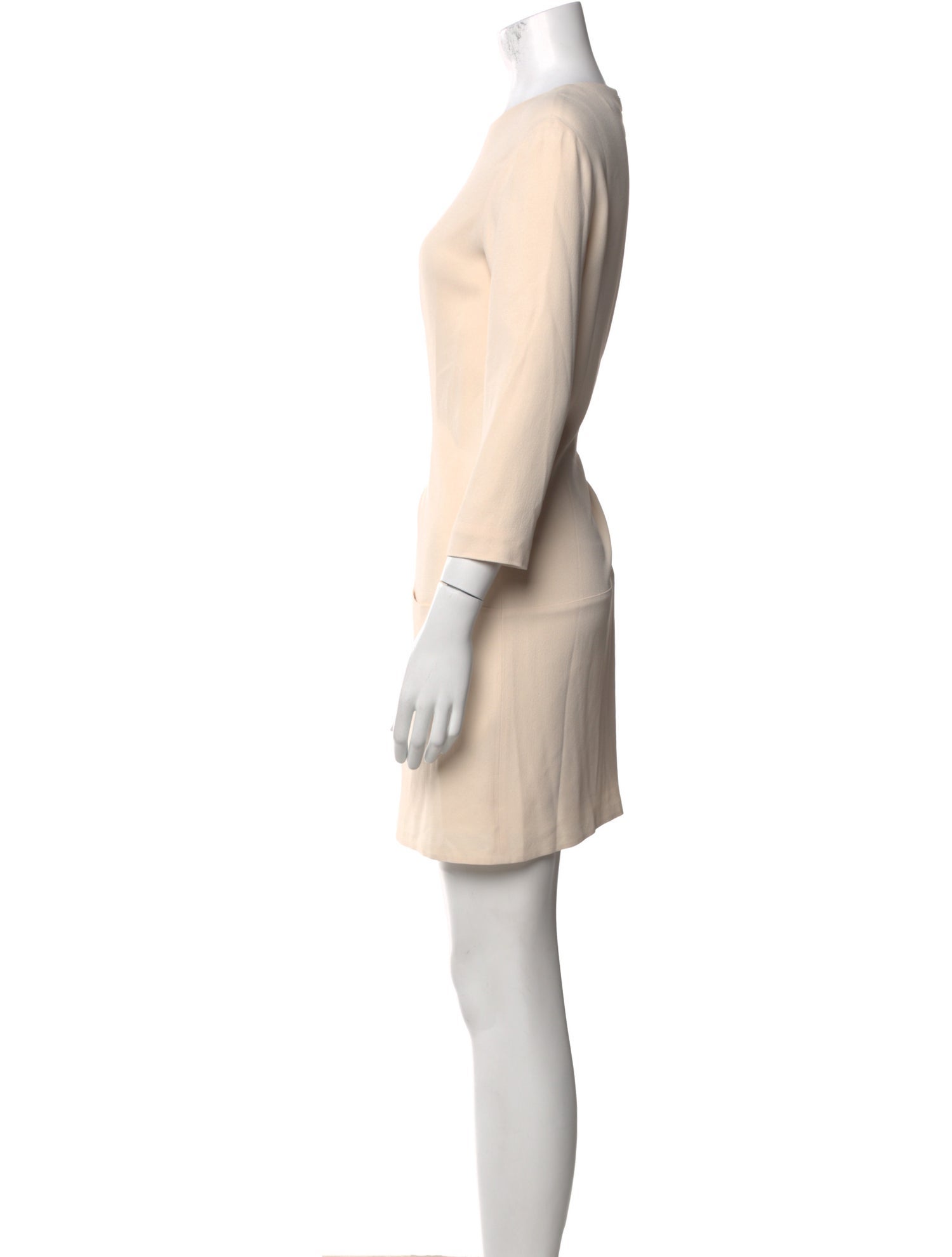 The Row Bateau Neckline Mini Dress