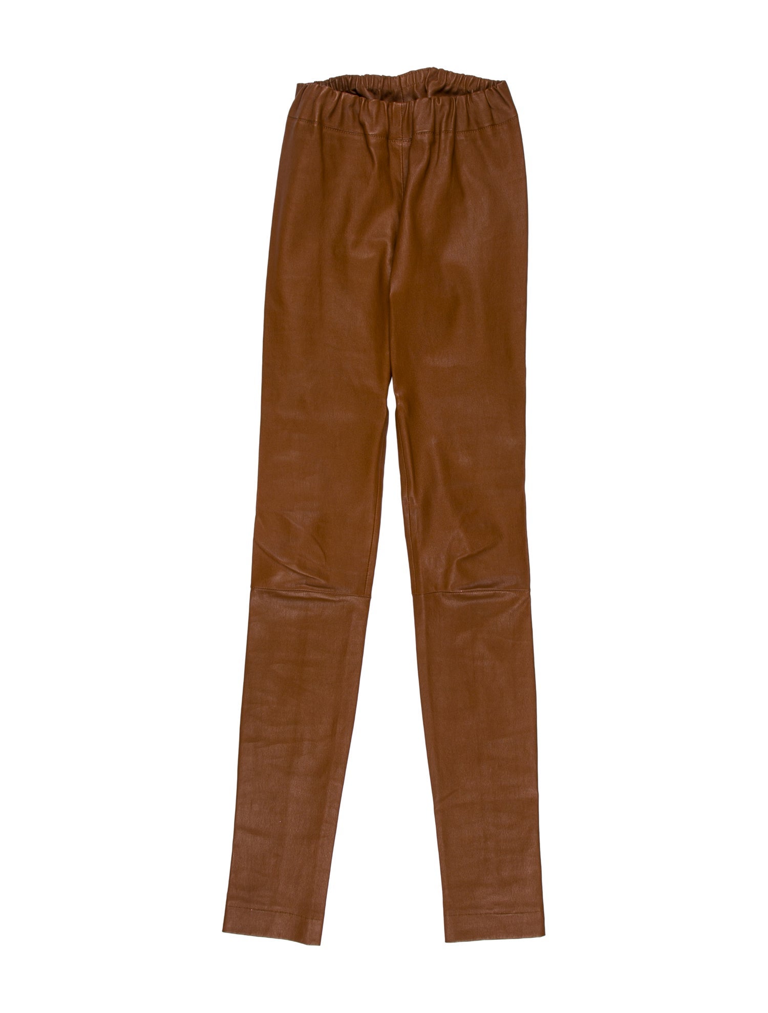 The Row Lambskin Skinny Leg Pants