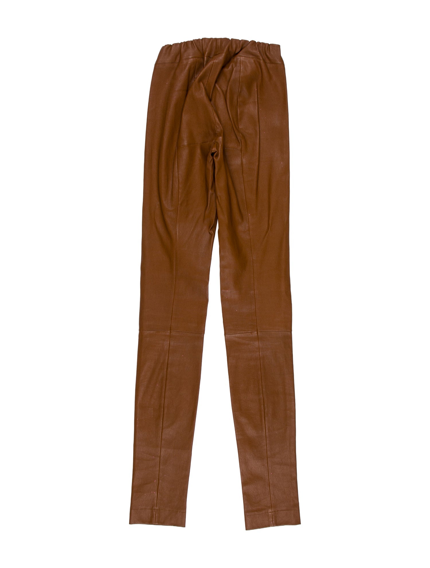 The Row Lambskin Skinny Leg Pants