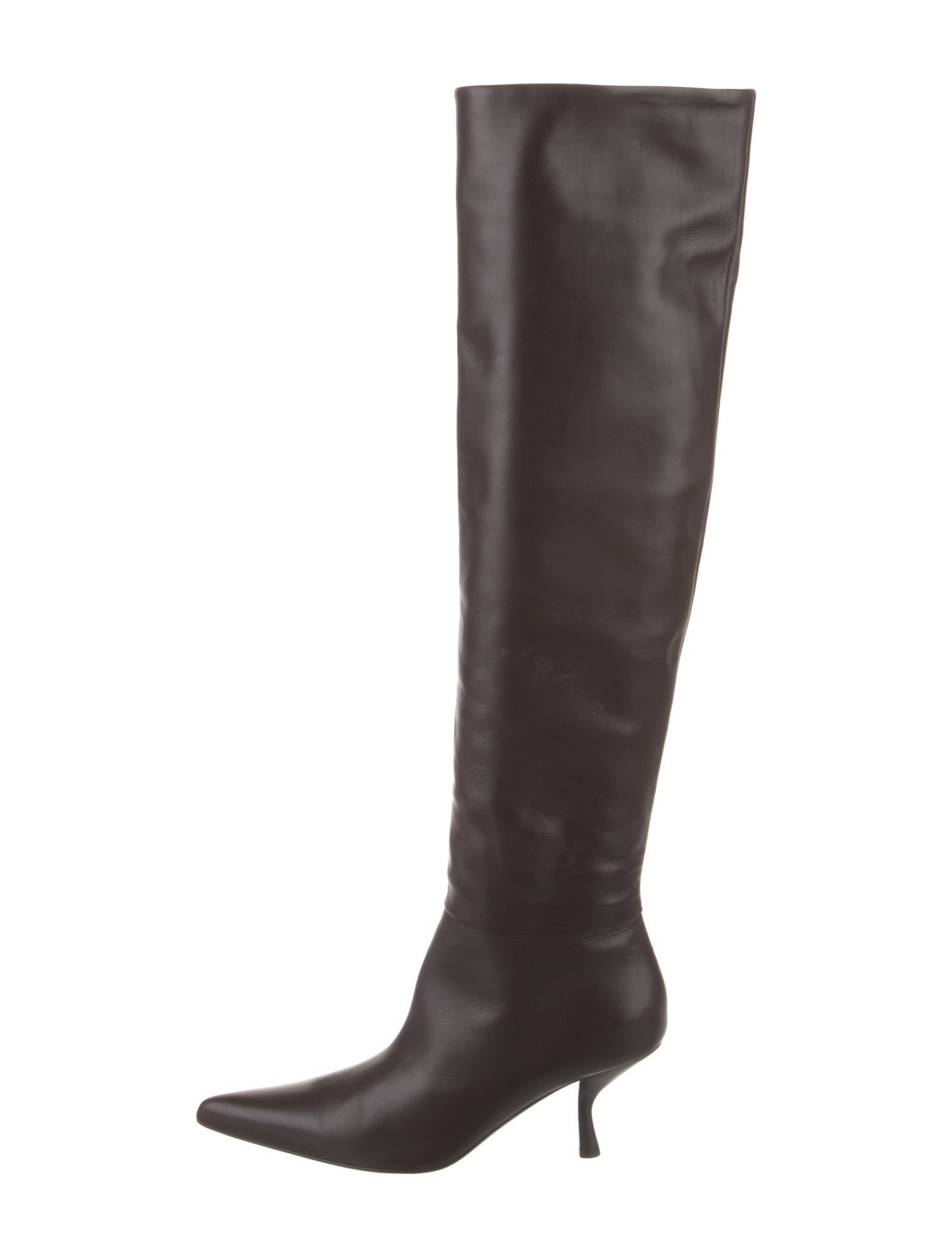 The Row Bourgeoloss Leather Boots