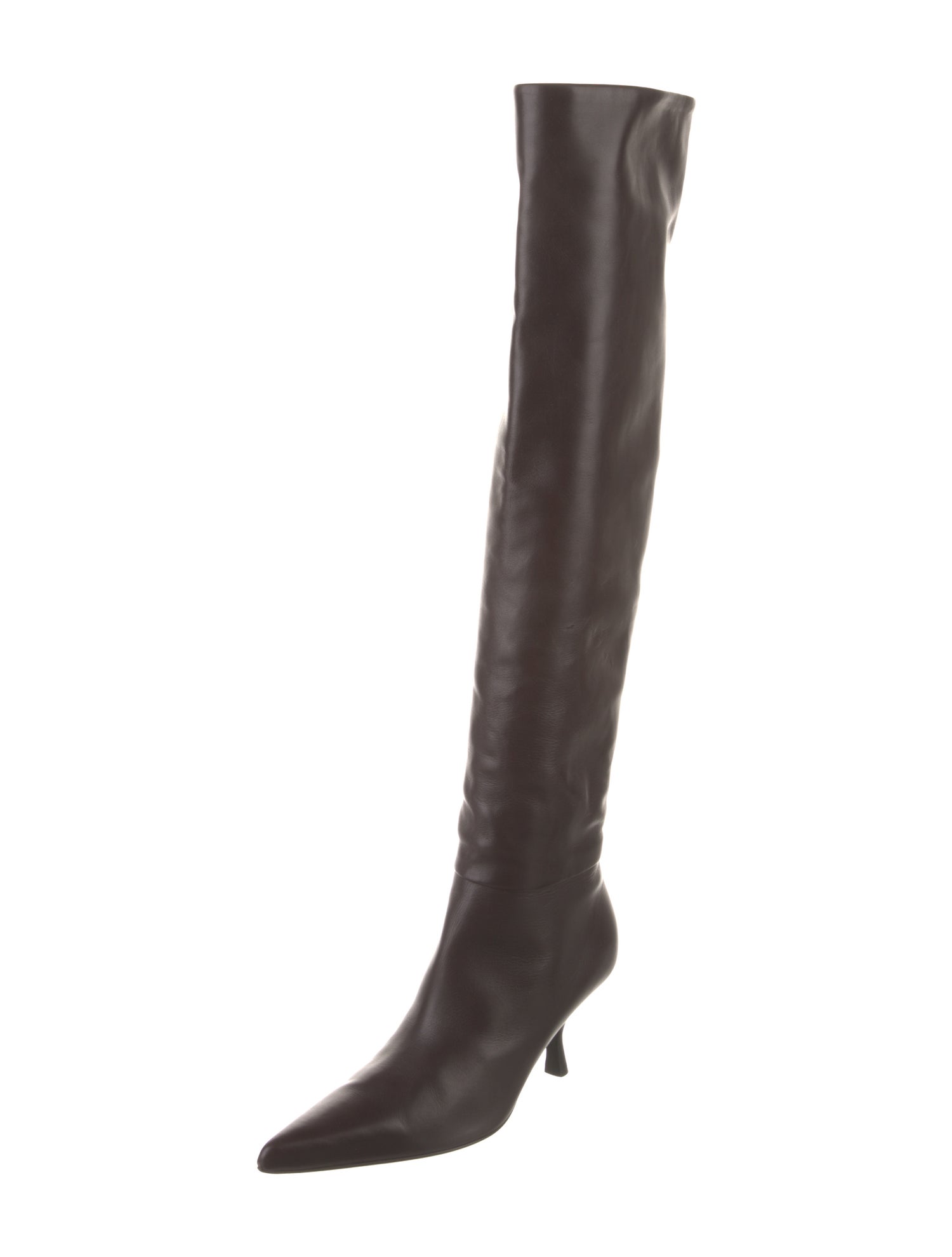 The Row Bourgeoloss Leather Boots