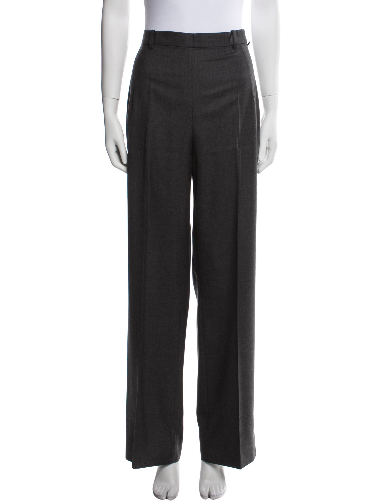The Row Wool Wide Leg Pants